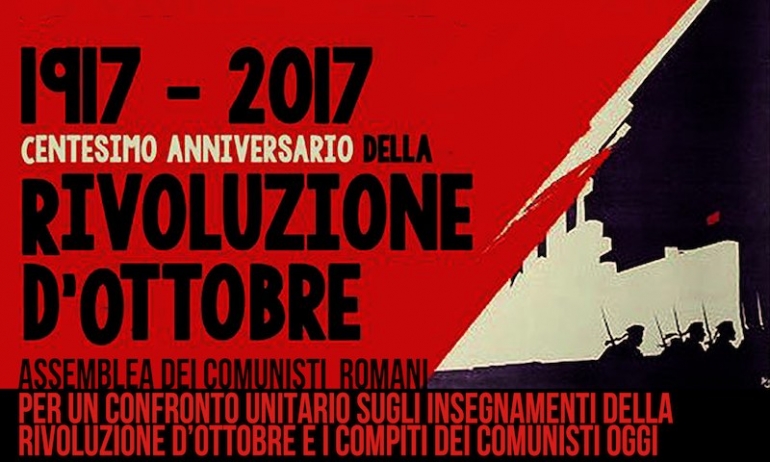 Centesimo anniversario della rivoluzione d’Ottobre