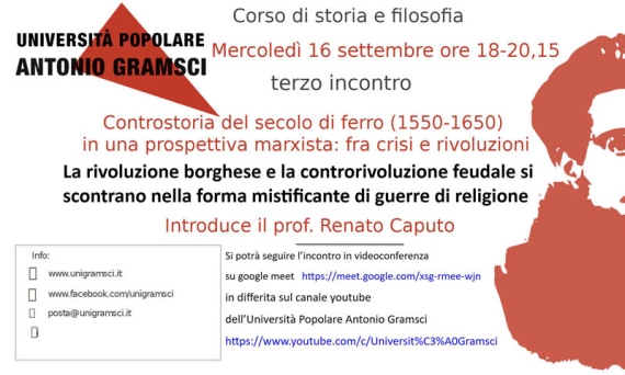 Dietro la maschera mistificante delle guerre di religione, si consumò lo scontro tra rivoluzione borghese e controrivoluzione feudale