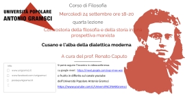 Controstoria del Rinascimento IV incontro: Cusano e l’alba della dialettica moderna