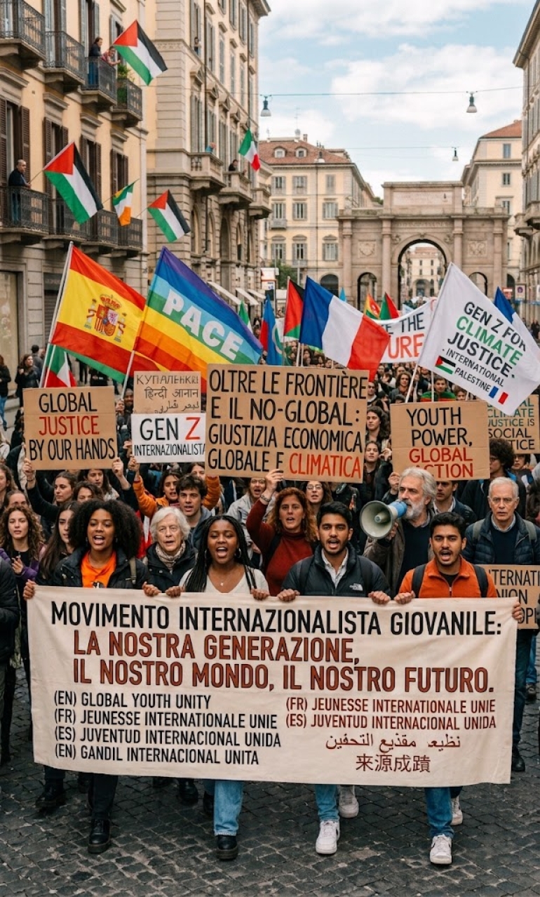 Un nuovo movimento internazionale a metà strada fra il 68’ e i No global