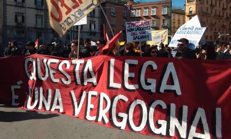 “Mai con Salvini”: in risposta alla retorica della guerriglia urbana