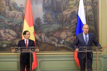Visita ufficiale del ministro Sergej Lavrov in Vietnam