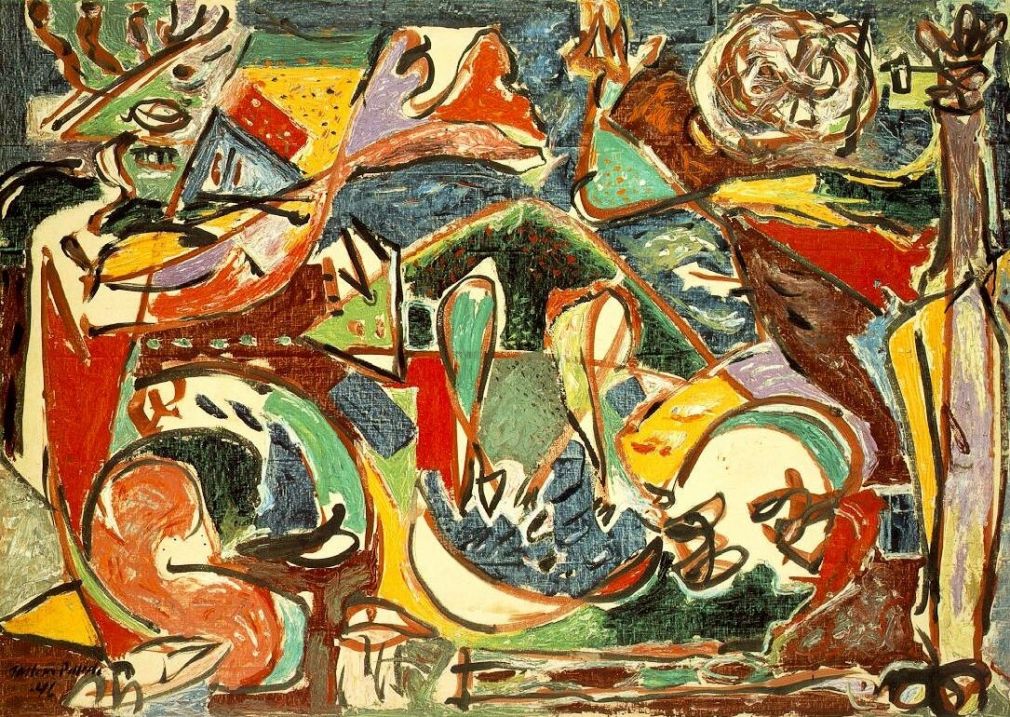 Jackson Pollock, The Key (1946)