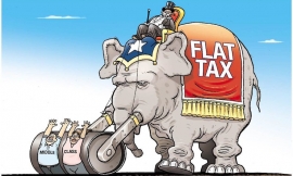 Controstoria della flat tax