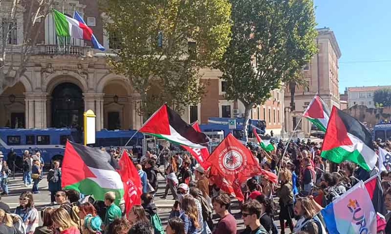 La marea di oltre un milione di “corpi coscienti” a Roma, è la dimensione “dell' oltre" che fa paura al governo.