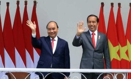 Incontro al vertice tra i presidenti di Vietnam e Indonesia