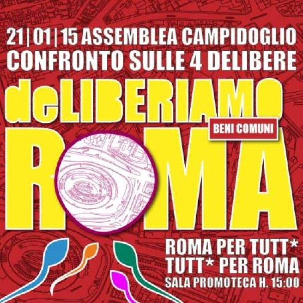 DeLiberiamo Roma: “lavori in corso”