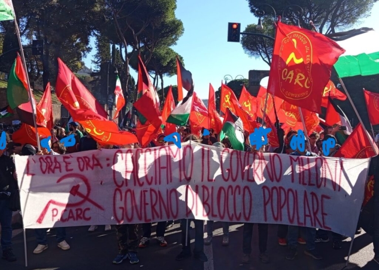 Solidarietà ai militanti del partito dei Carc