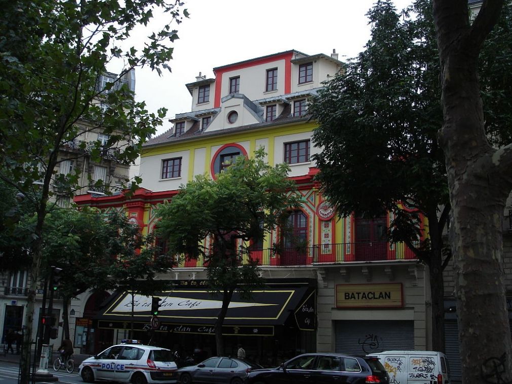 Music-hall Bataclan; boulevard Voltaire; Paris