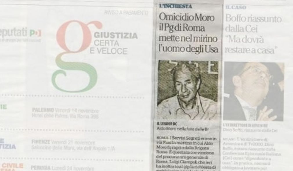 Pagina 20, in fondo a destra, una colonnina, 32 righe