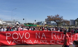 Imponenti manifestazioni contro Bolsonaro