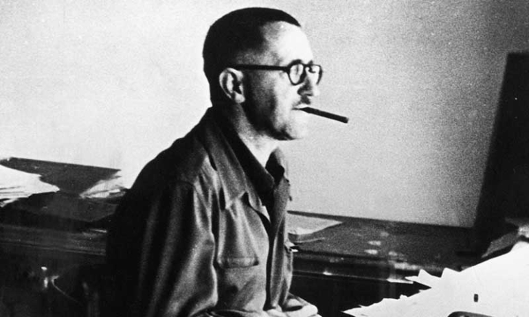 La tarda riflessione di Brecht su teatro e arte