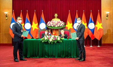 Vietnam e Laos stringono accordi per una cooperazione multisettoriale
