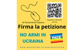 Una petizione contro l’invio di armi al governo di Kiev