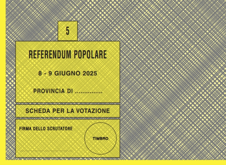 Quesito n.5. Referendum sulla cittadinanza